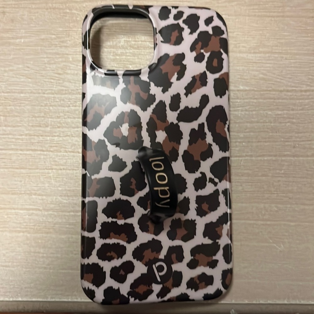 Loopy Leopard Print Phone Case IPhone 13